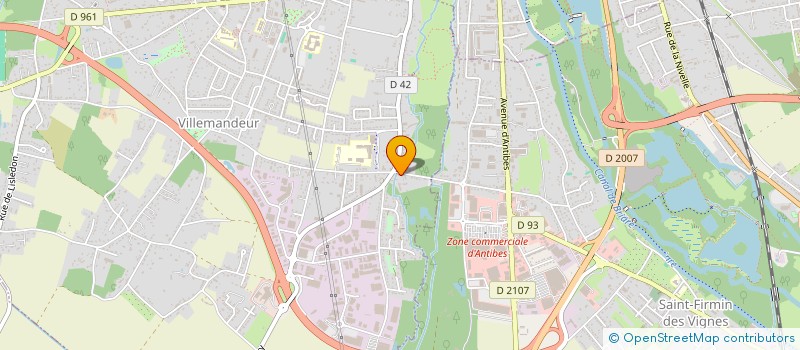 localisation de l'entreprise LE MONDE DE L'EVASION  SAINT-CHRISTOLY-DE-BLAYE