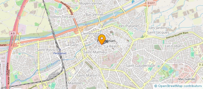 localisation de l'entreprise LE MONDE DE LA CULTURE ET DE L'ART à PERPIGNAN