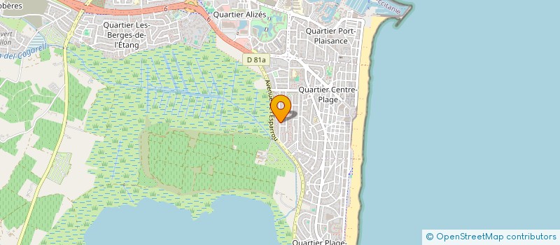 localisation de l'entreprise LE MONDE DE LA MER FRANCE à CANET-EN-ROUSSILLON