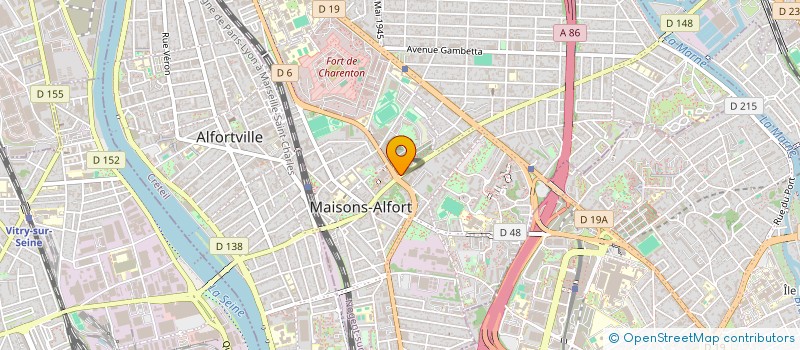 localisation de l'entreprise LE MONDE DE LA PIERRE  MAISONS-ALFORT