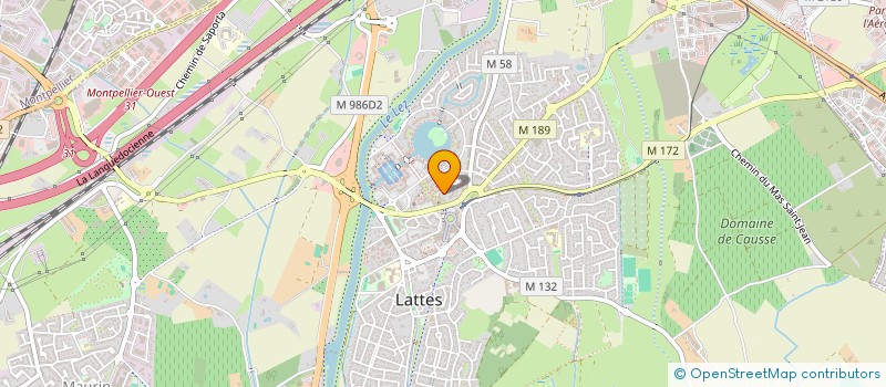 localisation de l'entreprise LE MONDE DE LA VISITE MEDICALE  LATTES