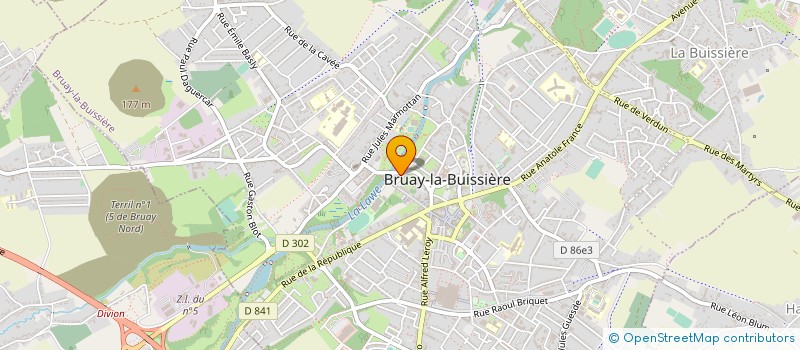 localisation de l'entreprise LE MONDE DE LUCAS à BRUAY-LA-BUISSIERE
