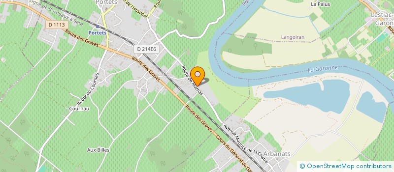 localisation de l'entreprise LE MONDE DE MAGUI 2  PORTETS