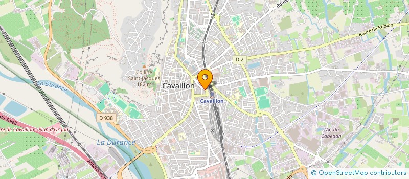 localisation de l'entreprise LE MONDE DE MARY  CAVAILLON