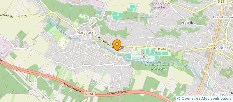 localisation de l'entreprise LE MONDE DE NASH  MARCOUSSIS