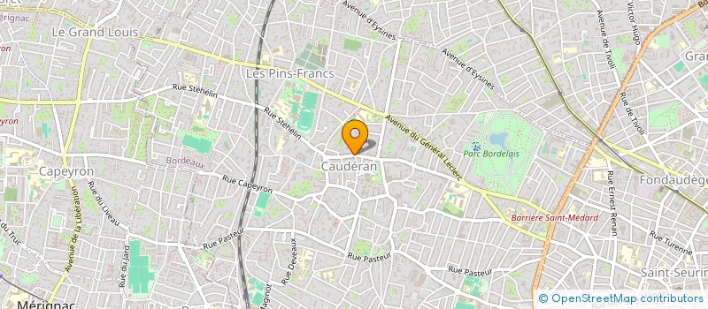 localisation de l'entreprise LE MONDE DE ROSA  BORDEAUX