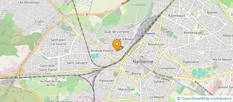localisation de l'entreprise LE MONDE DE SALOME à NARBONNE