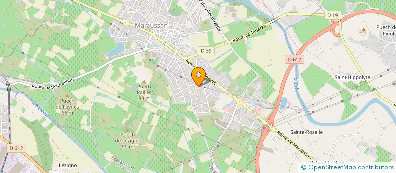 localisation de l'entreprise LE MONDE DE  SCRAPINETTE  MARAUSSAN