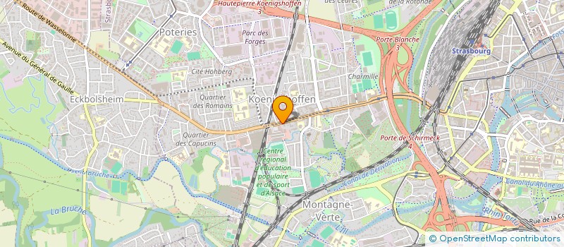 localisation de l'entreprise LE MONDE DE SISSI à STRASBOURG