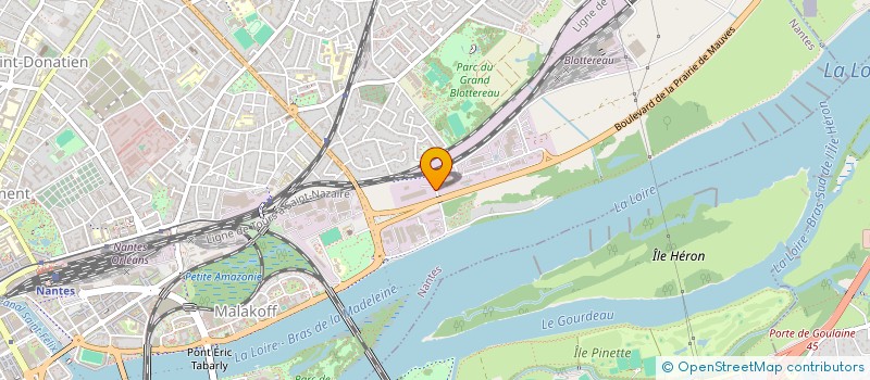 localisation de l'entreprise LE MONDE DE SYL'VIN à NANTES