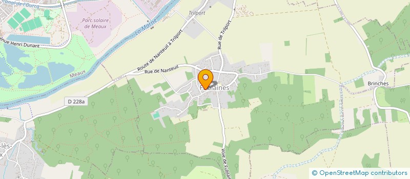 localisation de l'entreprise LE MONDE DE YANA  FUBLAINES