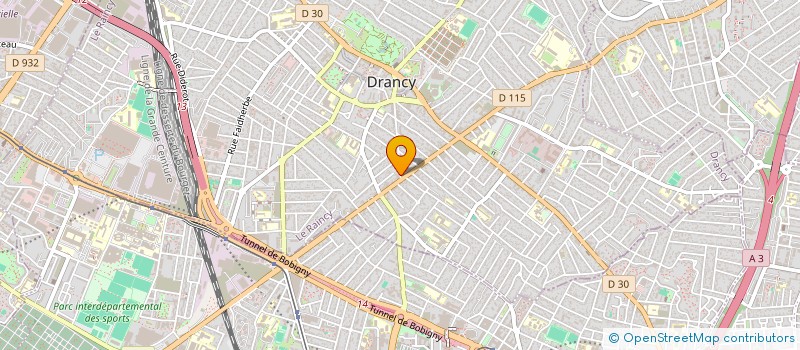 localisation de l'entreprise LE MONDE DES AFFAIRES  DRANCY