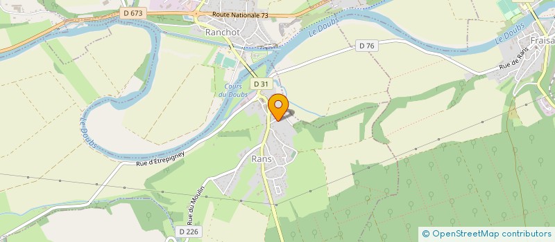 localisation de l'entreprise LE MONDE DES BISOUSNOUNOUS  RANS