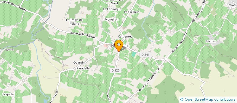 localisation de l'entreprise LE MONDE DES DOUDOUS  NERIGEAN