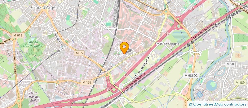 localisation de l'entreprise LE MONDE DES ENFANTS à MONTPELLIER