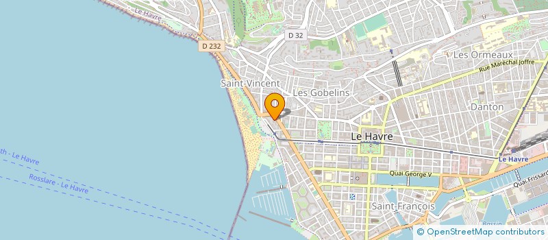 localisation de l'entreprise LE MONDE DES PETITS PIEDS à LE HAVRE