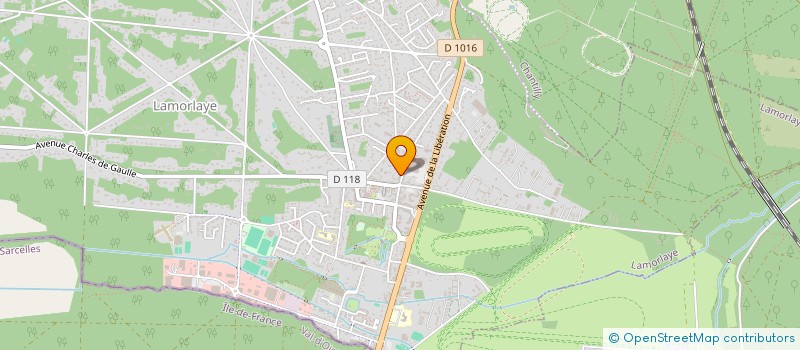 localisation de l'entreprise LE MONDE DES PTITS BOUTS à LAMORLAYE