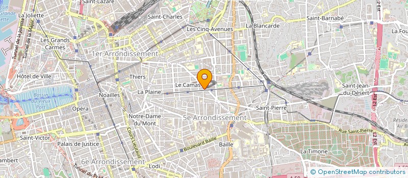 localisation de l'entreprise LE MONDE DES TELECARTES à MARSEILLE