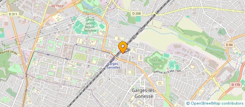 localisation de l'entreprise LE MONDE DU BLANC CHEZ ARAL à GARGES-LES-GONESSE
