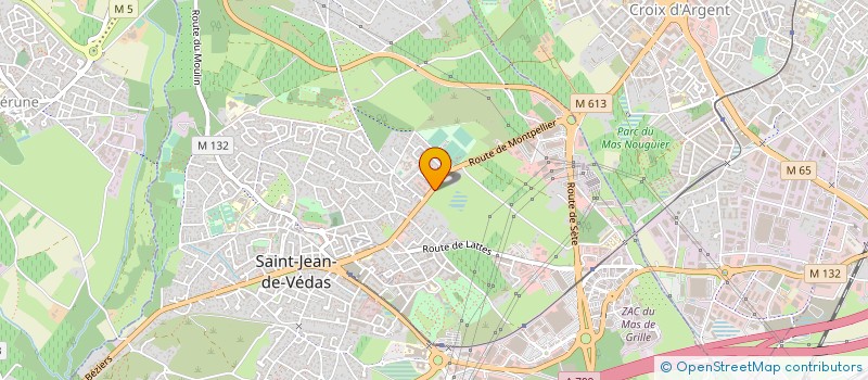 localisation de l'entreprise LE MONDE DU CARRELAGE à SAINT-JEAN-DE-VEDAS