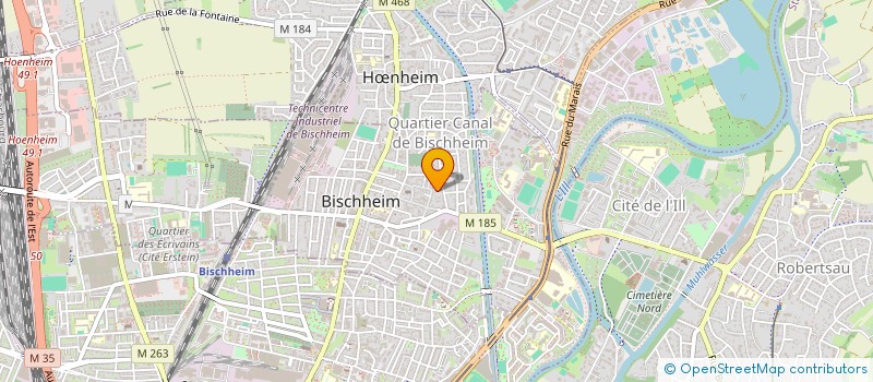 localisation de l'entreprise LE MONDE DU FUNERAIRE SARL à BISCHHEIM