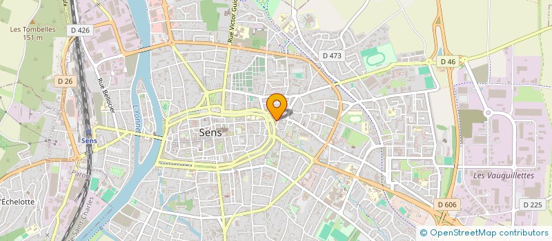 localisation de l'entreprise LE MONDE DU LIVRE ROZALEN à SENS