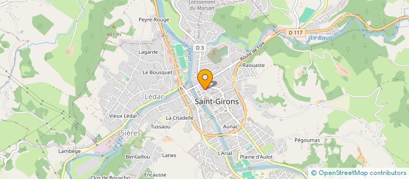 localisation de l'entreprise LE MONDE DU PC à SAINT-GIRONS