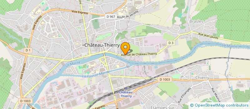 localisation de l'entreprise LE MONDE DU SPA  BRASLES