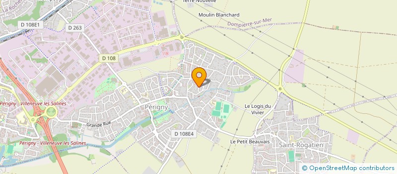 localisation de l'entreprise LE MONDE EN COULEURS à PERIGNY