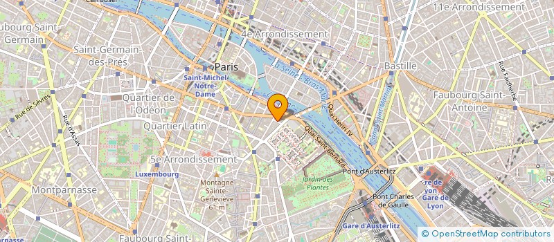 localisation de l'entreprise LE MONDE EN MARCHE à PARIS