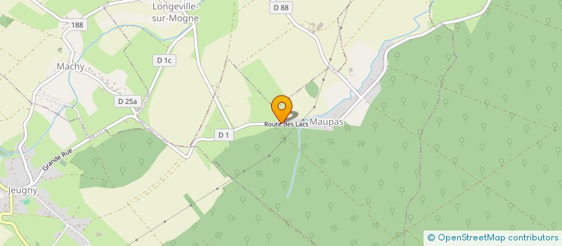 localisation de l'entreprise LE MONDE EN SCRAP à MAUPAS