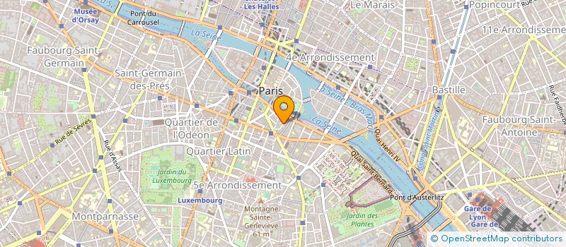 localisation de l'entreprise LE MONDE EN TIQUE à PARIS