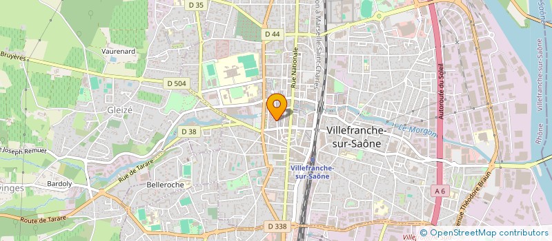 localisation de l'entreprise LE MONDE EQUITABLE à VILLEFRANCHE-SUR-SAONE