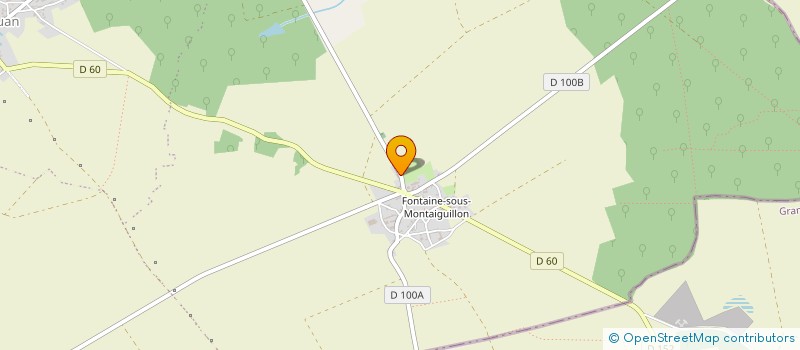 localisation de l'entreprise LE MONDE INCENDIE-L.M.I  LOUAN-VILLEGRUIS-FONTAINE