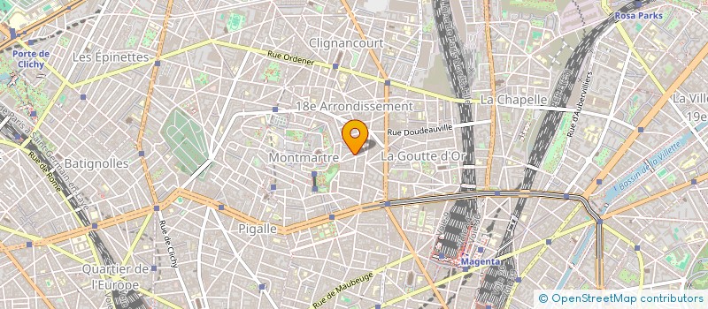 localisation de l'entreprise LE MONDE LAZY  PARIS