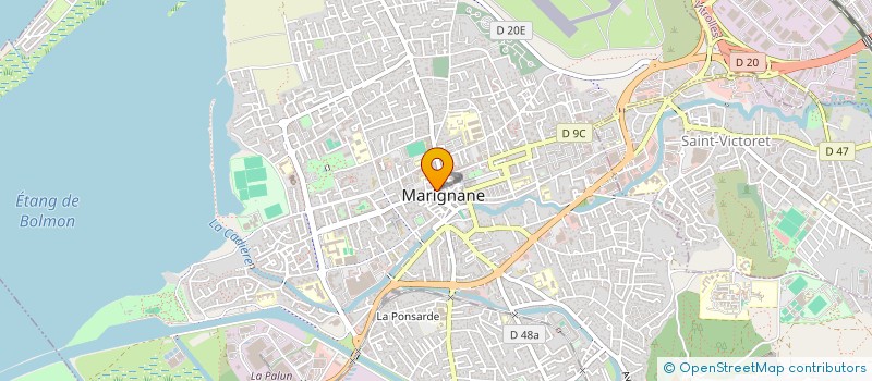 localisation de l'entreprise LE MONDE ORIENTAL à MARIGNANE
