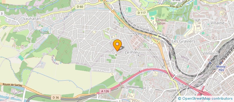 localisation de l'entreprise LE MONDE POLYGLOTTE à PALAISEAU