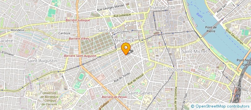 localisation de l'entreprise LE MONDE SELON VOUS  BORDEAUX