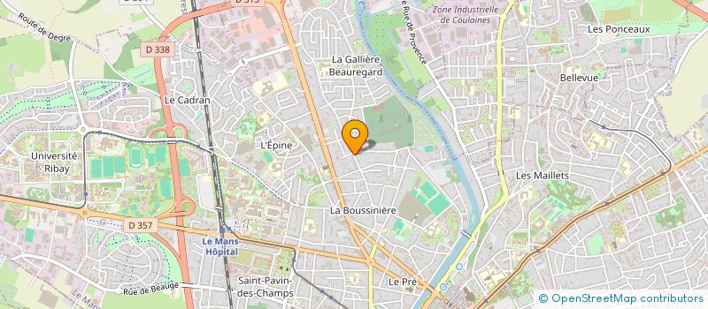 localisation de l'entreprise LE MONDE TE SOURIT à LE MANS