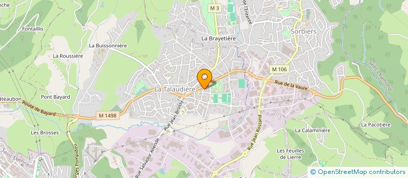 localisation de l'entreprise LE MONDE TE SOURIT A LA TALAUDIERE à LA TALAUDIERE
