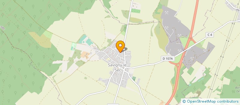 localisation de l'entreprise LE MONDE VIDEO à SAVIGNY-LE-SEC