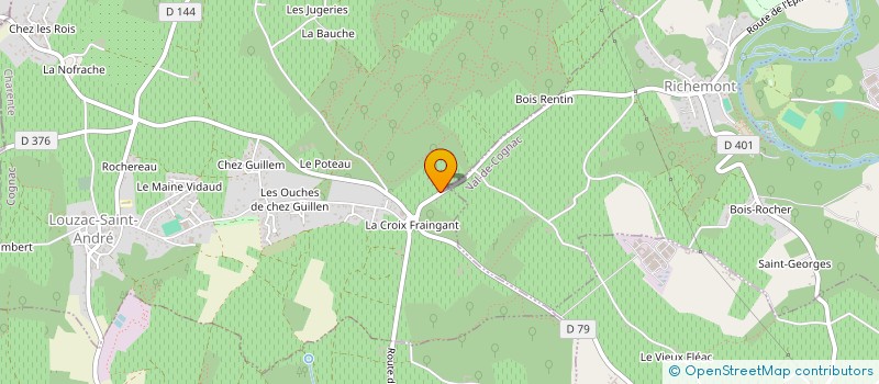 localisation de l'entreprise LE MONDEVIE à LOUZAC-SAINT-ANDRE