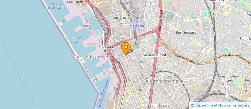 localisation de l'entreprise LE MONDIAL à MARSEILLE