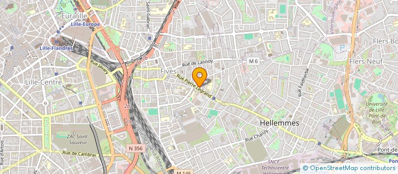 localisation de l'entreprise LE MONDIAL à LILLE