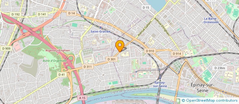 localisation de l'entreprise LE MONEGASQUE à EPINAY-SUR-SEINE