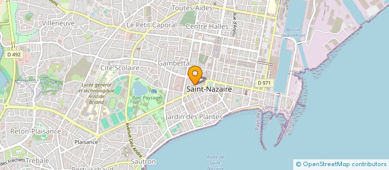 localisation de l'entreprise LE MONIES DE SAGAZAN YOKO & LEILA  SAINT-NAZAIRE