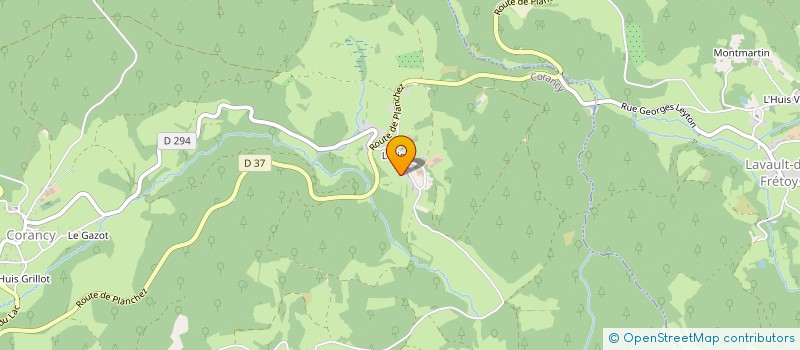 localisation de l'entreprise LE MONOCLE  CORANCY