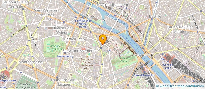 localisation de l'entreprise LE MONSEGUR  PARIS