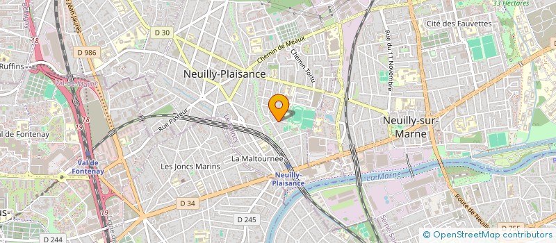 localisation de l'entreprise LE MONSTRE ORCHESTRA HOLDING  NEUILLY-PLAISANCE
