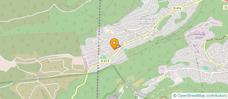 localisation de l'entreprise LE MONT à CARNOUX-EN-PROVENCE